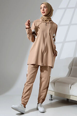 Kadın Mevsimlik Penye Alt Üst Spor ve Rahat Tesettür Takım