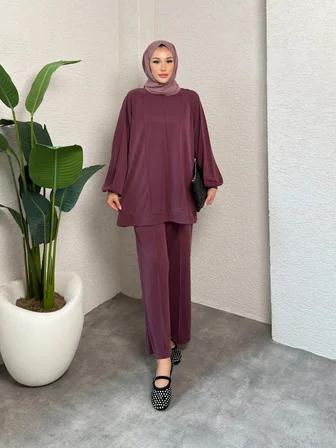 Elegant Model Pike Kumaş Kadın Alt Üst Takım