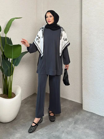 Elegant Model Pike Kumaş Kadın Alt Üst Takım