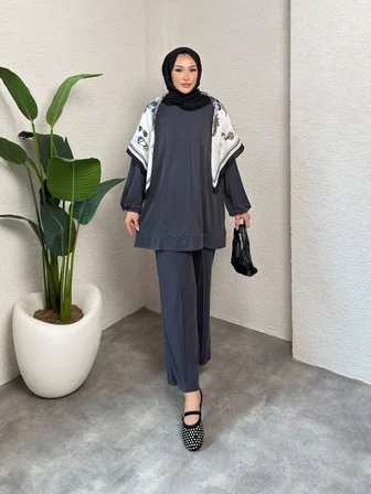 Elegant Model Pike Kumaş Kadın Alt Üst Takım