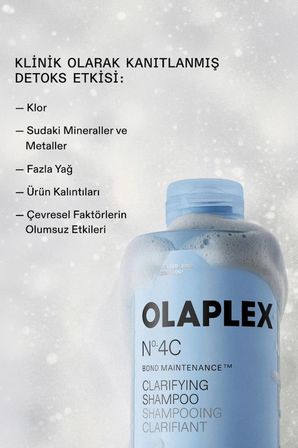 Olaplex Nº.4c Bond Maintenance Clarifying Derinlemesine Temizleyen & Bağ Güçlendiren Şampuan 250 ml