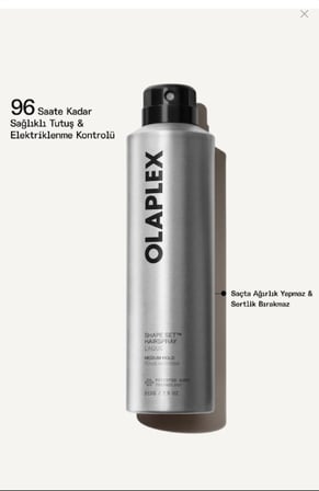 Olaplex Shape Set Hairspray Medium Hold Sabitleyici Saç Spreyi 245 ml