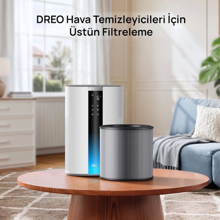 Air Purifier 337S Akıllı Hava Temizleyici Uyumlu 3 Aşamalı HEPA Filtresi (Yedek Filtre)