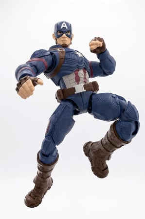 Marvel Infinity Saga Captain America Figür Yapım Seti - 94 Parça Lisanslı Aksiyon Figürü Oyuncak