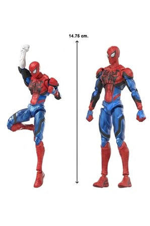 Marvel Rivals Spider-Man Figürü - 83 Parça Hareketli Yapım Seti (14.7 cm, Lisanslı)