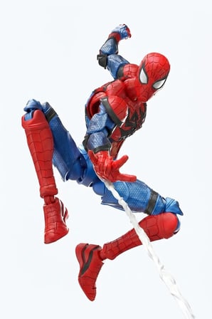 Marvel Rivals Spider-Man Figürü - 83 Parça Hareketli Yapım Seti (14.7 cm, Lisanslı)