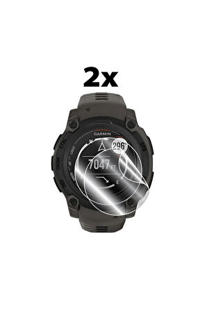 GARMIN Instinct E – 40 mm ile uyumlu IPG HydroGel Ekran Koruyucu (2 Adet)
