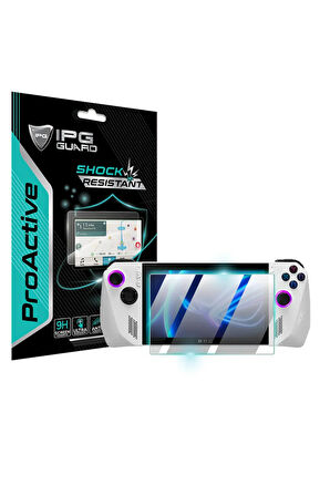 Asus ROG Ally 7 Inch Ekran için 9H Nano IPG ProActive Ekran Koruyucu, Pürüzsüz Cam Bitiş