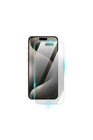iPhone 15 Pro Max için 9H Nano IPG ProActive Ekran Koruyucu, Pürüzsüz Cam Bitiş