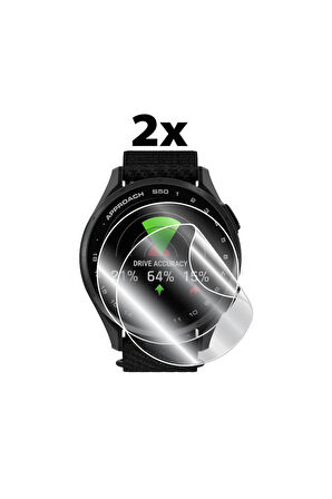 Garmin Approach S50 Ve Approach S44 Ile Uyumlu Hydrogel Ekran Koruyucu (2 ADET)