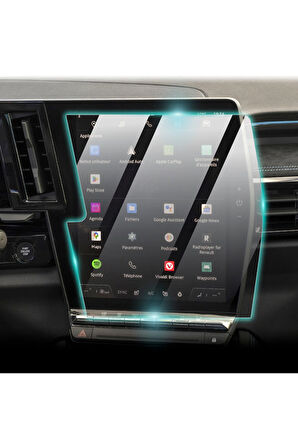 Renault 2024-2025 Austral 12 Inch Navigasyon için 9H Nano IPG ProActive Ekran Koruyucu