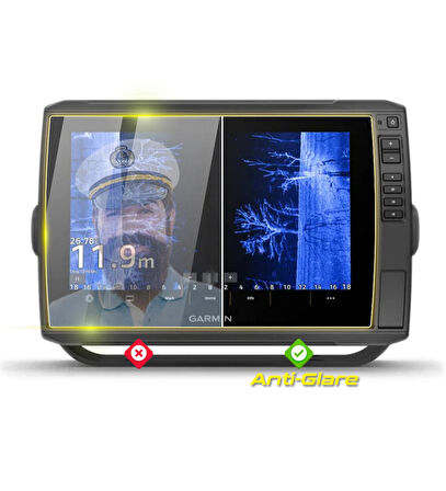 Garmin EchoMAP Ultra 102-SV 106-SV Ultra-2 102-SV 10in - IPG Anti-Glare Yansıma Önleyici Mat Ekran Koruyucu
