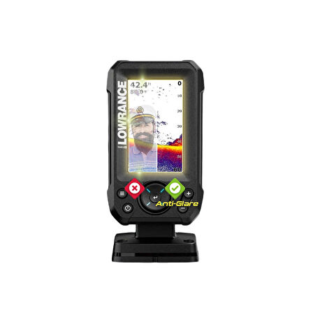 Lowrance EAGLE 4in FishFinder - IPG Anti-Glare Yansıma Önleyici Mat Ekran Koruyucu