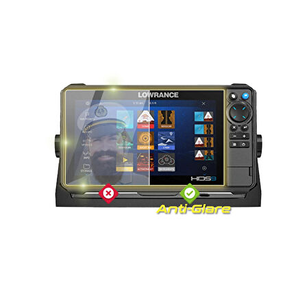 Lowrance HDS PRO 9 FishFinder - IPG Anti-Glare Yansıma Önleyici Mat Ekran Koruyucu