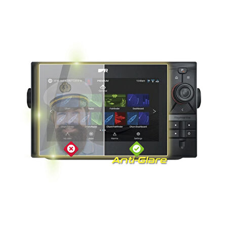 Raymarine AXIOM 2 PRO 9S FishFinder - IPG Anti-Glare Yansıma Önleyici Mat Ekran Koruyucu