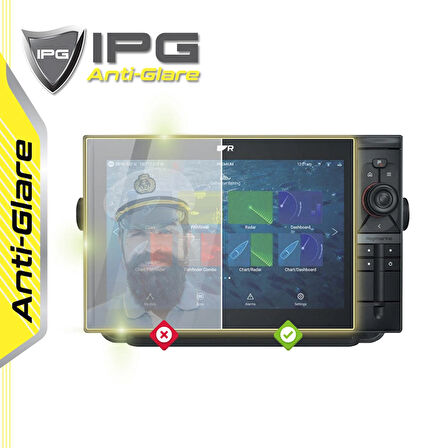 Raymarine AXIOM 2 PRO 12S FishFinder - IPG Anti-Glare Yansıma Önleyici Mat Ekran Koruyucu