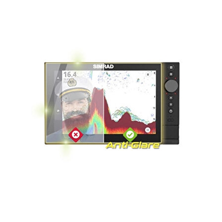 Simrad NSS 4 10 Inch Chartplotter Fishfinder - IPG Anti-Glare Yansıma Önleyici Mat Ekran Koruyucu