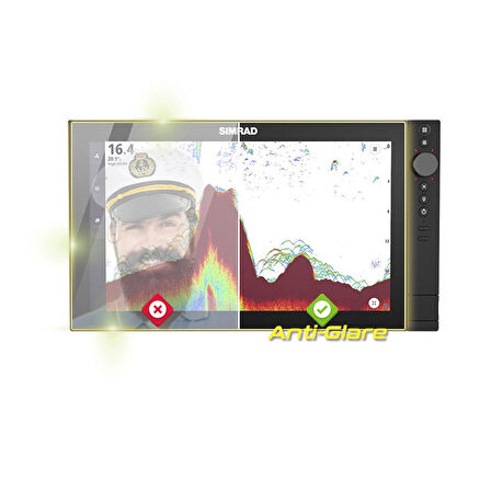Simrad NSS 4 16 Inch Chartplotter Fishfinder - IPG Anti-Glare Yansıma Önleyici Mat Ekran Koruyucu