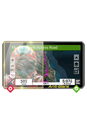 Garmin zumo XT2 6" için IPG Anti-Glare Parlama Önleyici Mat Ekran Koruyucu