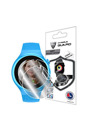 Wiky Watch 5S Çocuk Saati için IPG HydroGel (İnce TPU) Ekran Koruyucu (2 Adet)