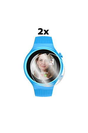 Wiky Watch 5S Çocuk Saati için IPG HydroGel (İnce TPU) Ekran Koruyucu (2 Adet)