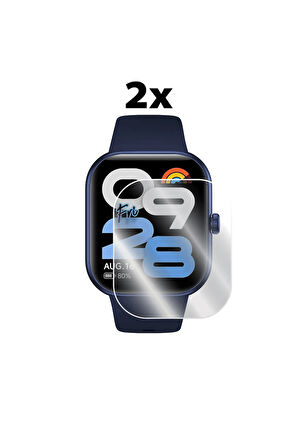 Xiaomi Redmi Watch Move ile uyumlu IPG HydroGel Ekran Koruyucu (2 Adet)