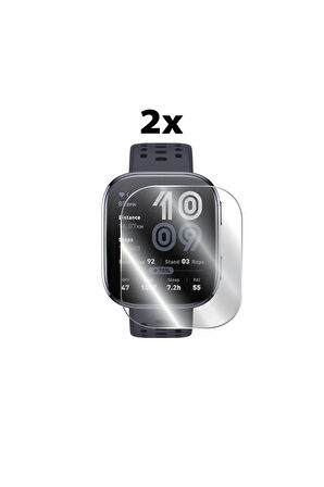 Amazfit Bip 6 ile uyumlu IPG Ekran Koruyucu (2 Adet)