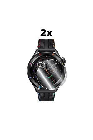 Xiaomi Watch S4 ile uyumlu IPG HydroGel Ekran Koruyucu (2 Adet)