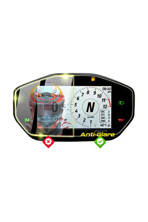 Ducati 2021-2024 Streetfighter V2 IPG Anti-Glare Parlama Önleyici Mat Koruyucu