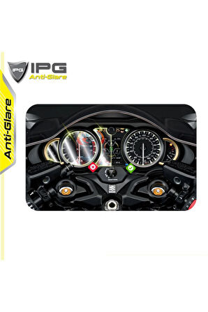 Suzuki 2021-2025 GSX-R 1300 uyumlu Hayabusa Gen3 IPG Anti-Glare Parlama Önleyici Mat Koruyucu