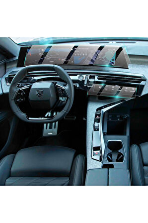 Peugeot 2025 3008-5008 21 Inch Panoramik i-Cockpit Ekranı için 9H Nano IPG ProActive Ekran Koruma