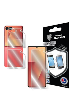 Samsung Galaxy Z Flip 7 (İç Dış ekran ve Arka ) için Hydrogel Koruyucu