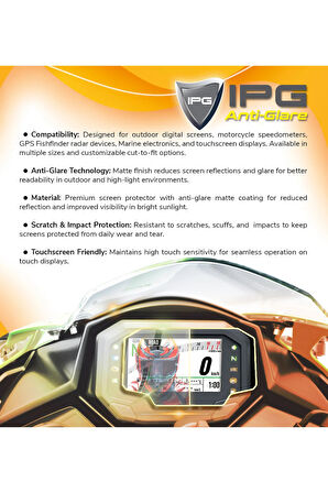 BMW 2024 C5 04 10.25 Inch Gösterge Paneli için Anti-Glare Parlama Önleyici Mat Ekran Koruyucu