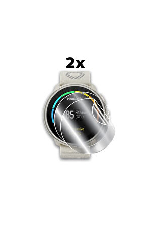 Suunto Run Hydrogel (İnce TPU) ile uyumlu Ekran Koruyucu (2 Adet)