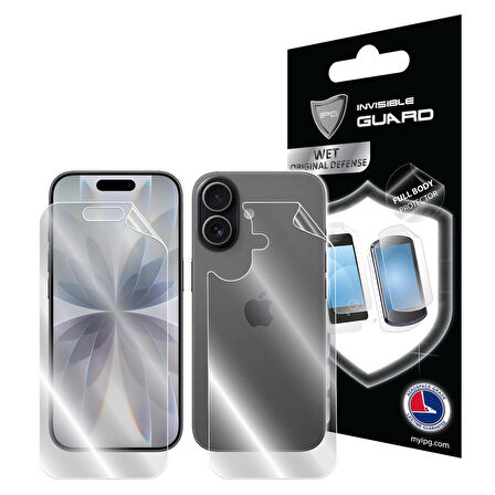 Apple Uyumlu Iphone 17 Için Hydrogel (İNCE TPU) Tam Kaplama (EKRAN VE ARKA KORUMA)