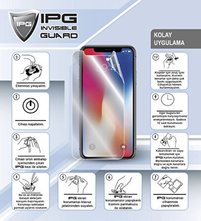 Apple Uyumlu Iphone 17 Için Hydrogel (İNCE TPU) Ekran Koruyucu