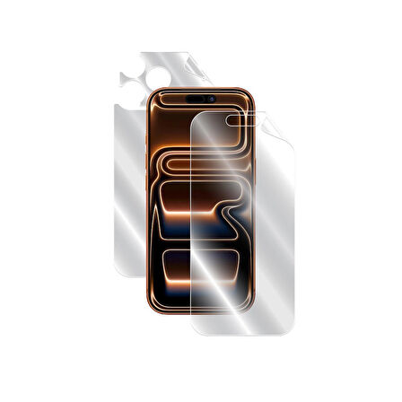 Apple Uyumlu Iphone 17 Pro Max Için Hydrogel (İNCE TPU) Tam Kaplama (EKRAN VE ARKA KORUMA)
