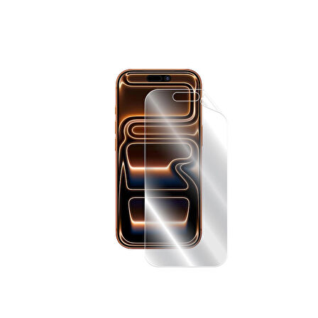 Apple Uyumlu Iphone 17 Pro Max Için Hydrogel (İNCE TPU) Ekran Koruyucu