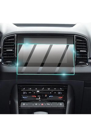 Skoda 2025-2026 KaroQ 8" Navigasyon (Düğmesiz Versiyon) için 9H Nano ProActive Ekran Koruyucu