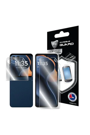 Motorola Razr 60 / Razr 5G 2025 (İç ve Dış Ekran Koruma) için IPG Hydrogel Koruyucu