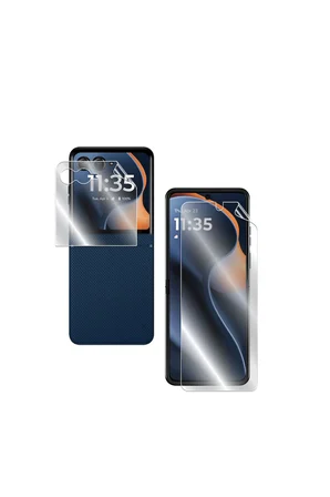 Motorola Razr 60 / Razr 5G 2025 (İç ve Dış Ekran Koruma) için IPG Hydrogel Koruyucu