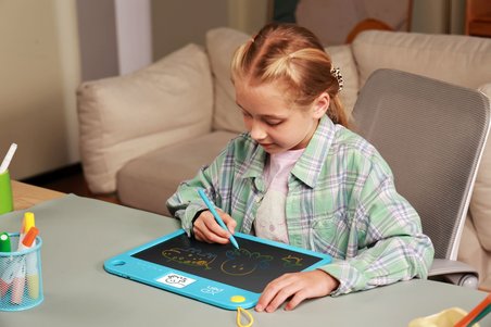 XP-Pen Doodle Çizim ve İngilizce Öğreten Tablet Mavi 13.3 İnç, Sesli Eğitim, USB-C Şarjlı Learning Board
