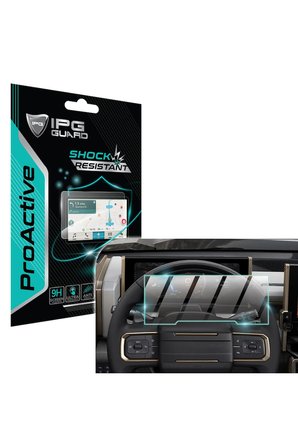 GMC Hummer EV 2024-2026 12.3 Inch Gösterge Paneli için 9H Nano ProActive Ekran Koruyucu, Pürüzsüz Cam Bitiş, Ultra Duyarlı Dokunmatik Hassasiyet