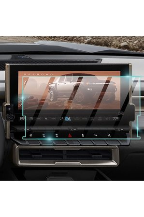 GMC Hummer EV 2024-2026 13.4 Inch Navigasyon için 9H Nano ProActive Ekran Koruyucu, Pürüzsüz Cam Bitiş, Ultra Duyarlı Hassasiyet