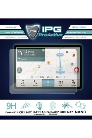 GMC 2025-2026 Yukon/Yukon XL 11 Inch Gösterge Paneli için 9H Nano ProActive Ekran Koruyucu, Pürüzsüz Cam Bitiş, Duyarlı Dokunmatik Hassasiyet, Darbeye Dayanıklı