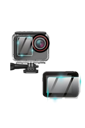 Patona 4233 Platinum Action Cam için 9H Nano IPG ProActive Ekran Koruyucu (1 Adet Büyük, 1 Küçük Ekran), Pürüzsüz Cam Bitiş, Ultra Duyarlı Dokunmatik Hassasiyet