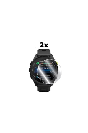 Garmin Forerunner 70, 170, 170 Music ile uyumlu IPG HydroGel (İnce TPU) Ekran Koruyucu (2 Adet)
