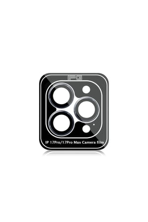 iPhone 17 Pro / iPhone 17 Pro Max için ProLENS Kamera Lens Koruyucu Alüminyum CD Çerçeveli, Kırılmaz Cam
