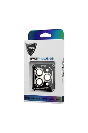 iPhone 17 Pro / iPhone 17 Pro Max için ProLENS Kamera Lens Koruyucu Alüminyum CD Çerçeveli, Kırılmaz Cam