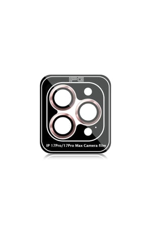 iPhone 17 Pro / iPhone 17 Pro Max için ProLENS Kamera Lens Koruyucu Alüminyum CD Çerçeveli, Kırılmaz Cam